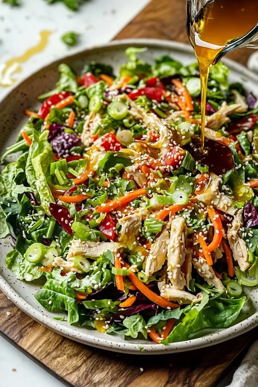 Flavor-Packed Sesame Chicken Salad