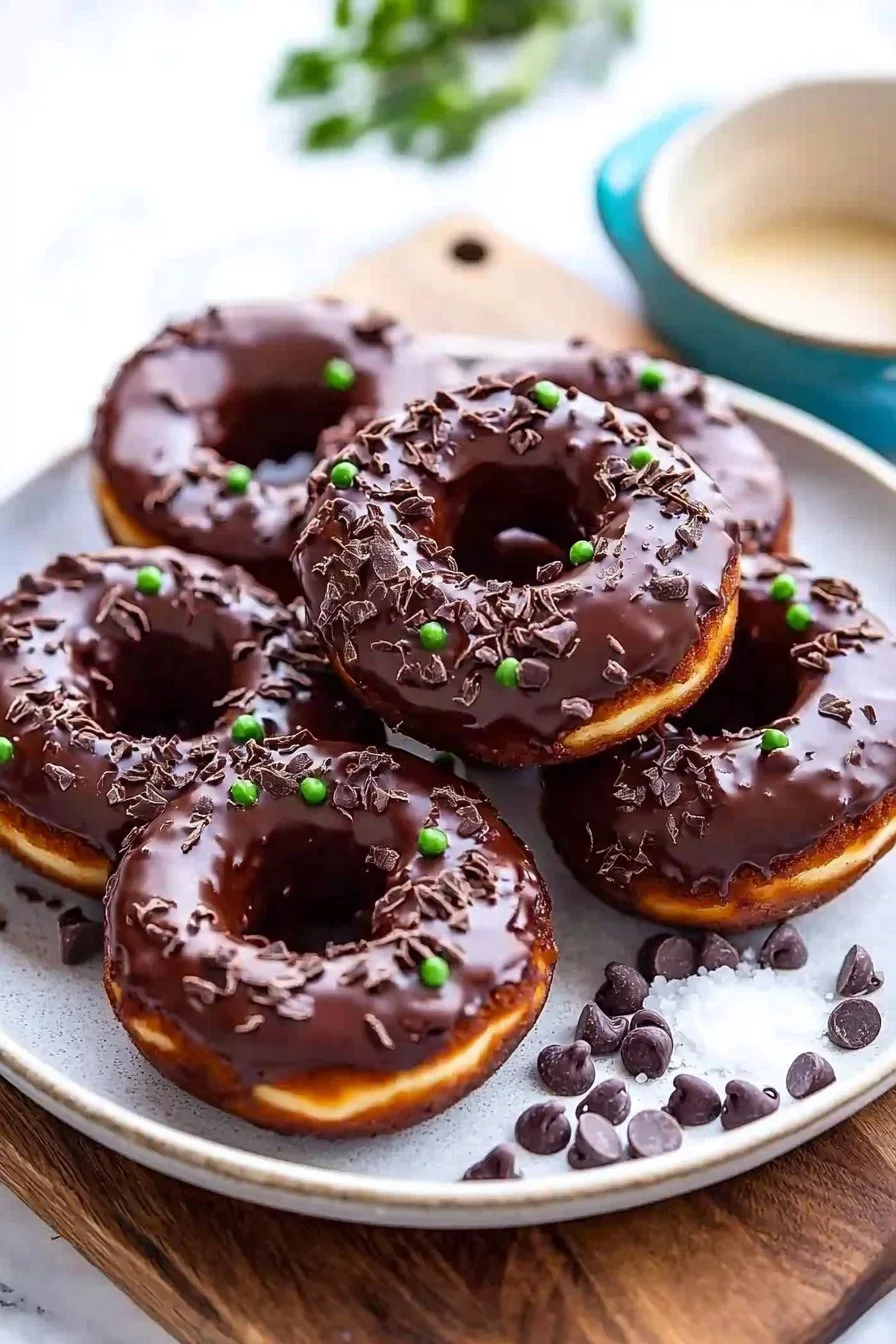 Gluten Free Double Chocolate Donuts