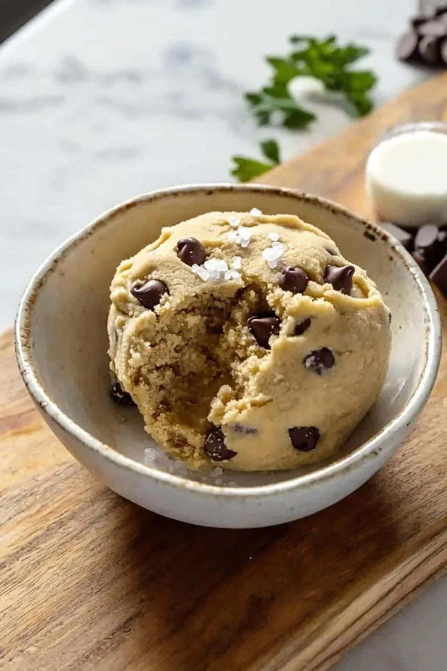 Gluten Free Edible Cookie Dough
