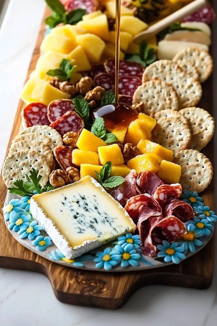Hawaiian Fruit and Cheese Board