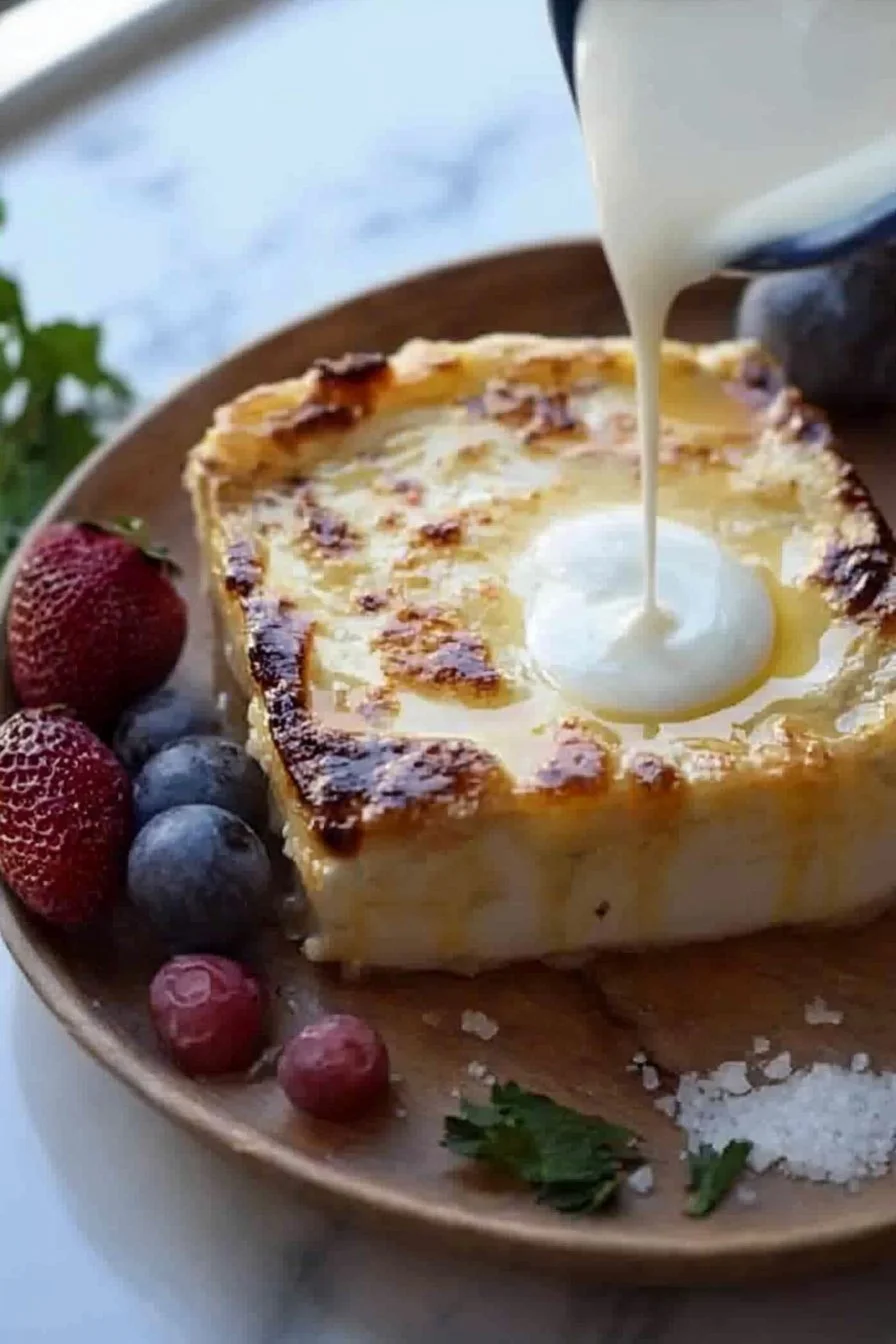 Homemade Baked Yogurt