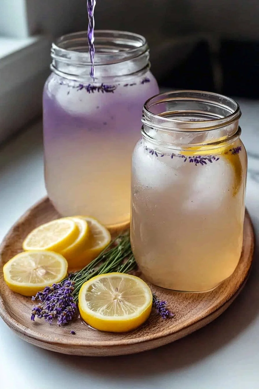 Homemade Lavender Lemonade