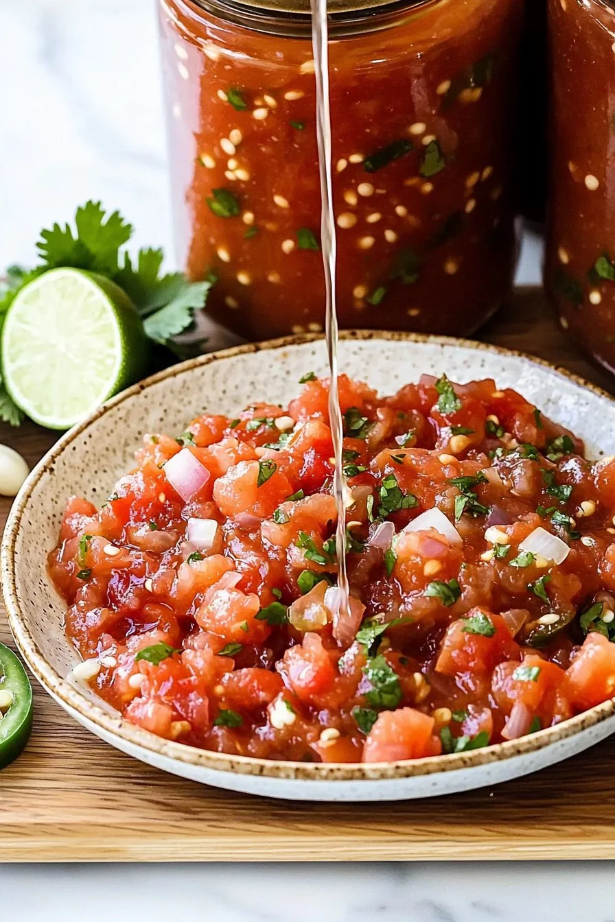 Homemade Salsa