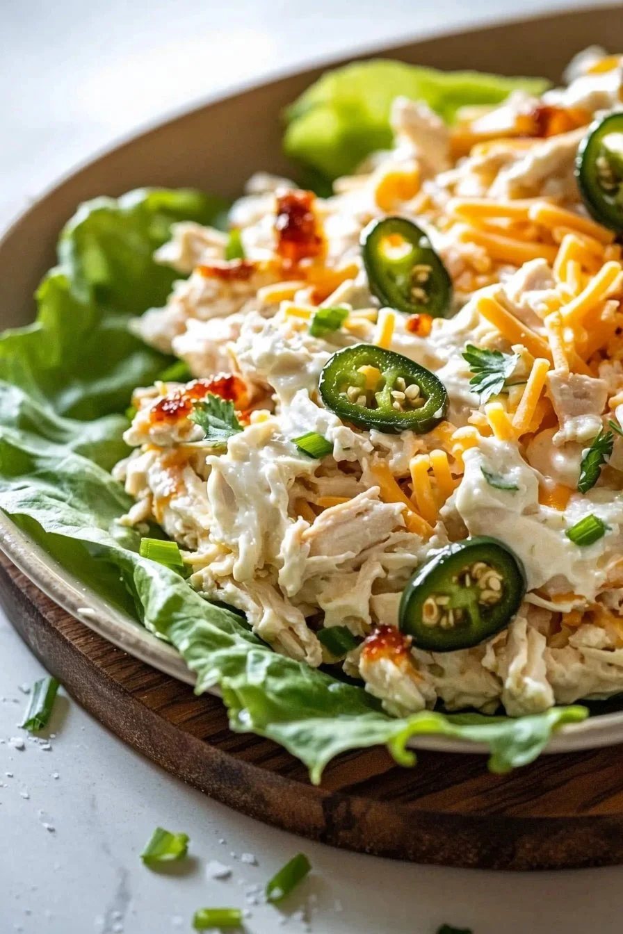 Jalapeno Popper Chicken Salad