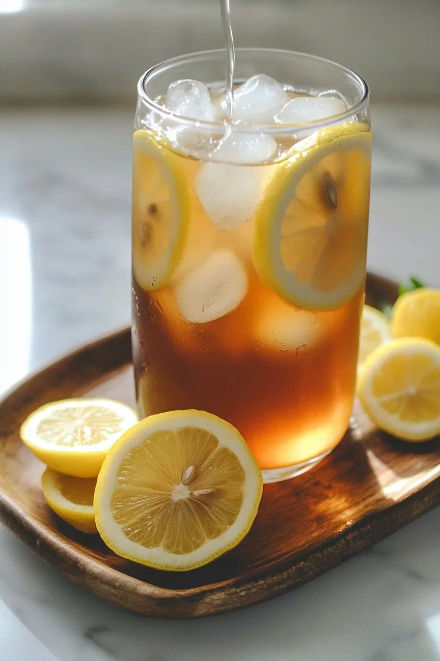 Lemon Vanilla Iced Tea