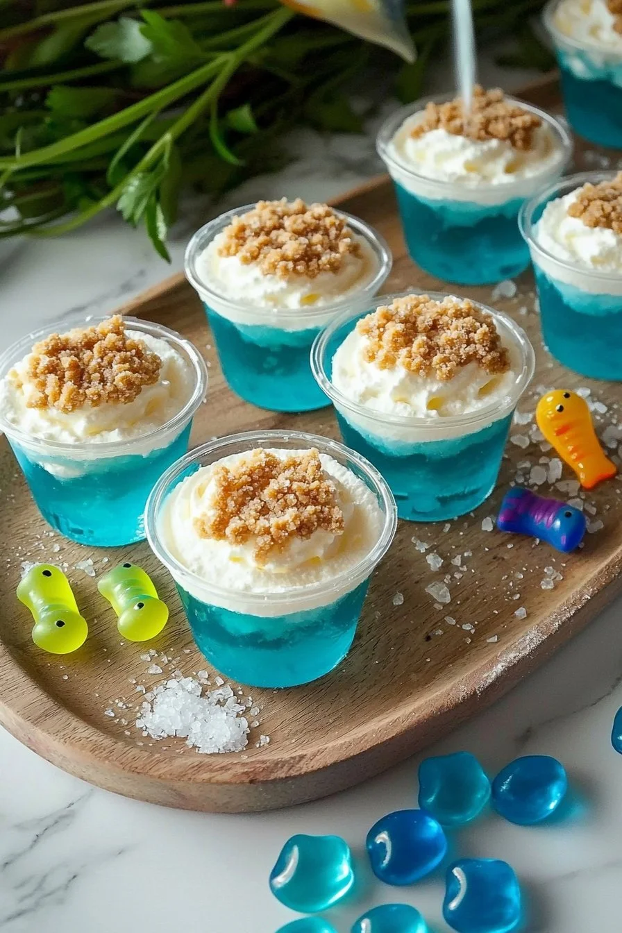 Ocean Cheesecake Cups
