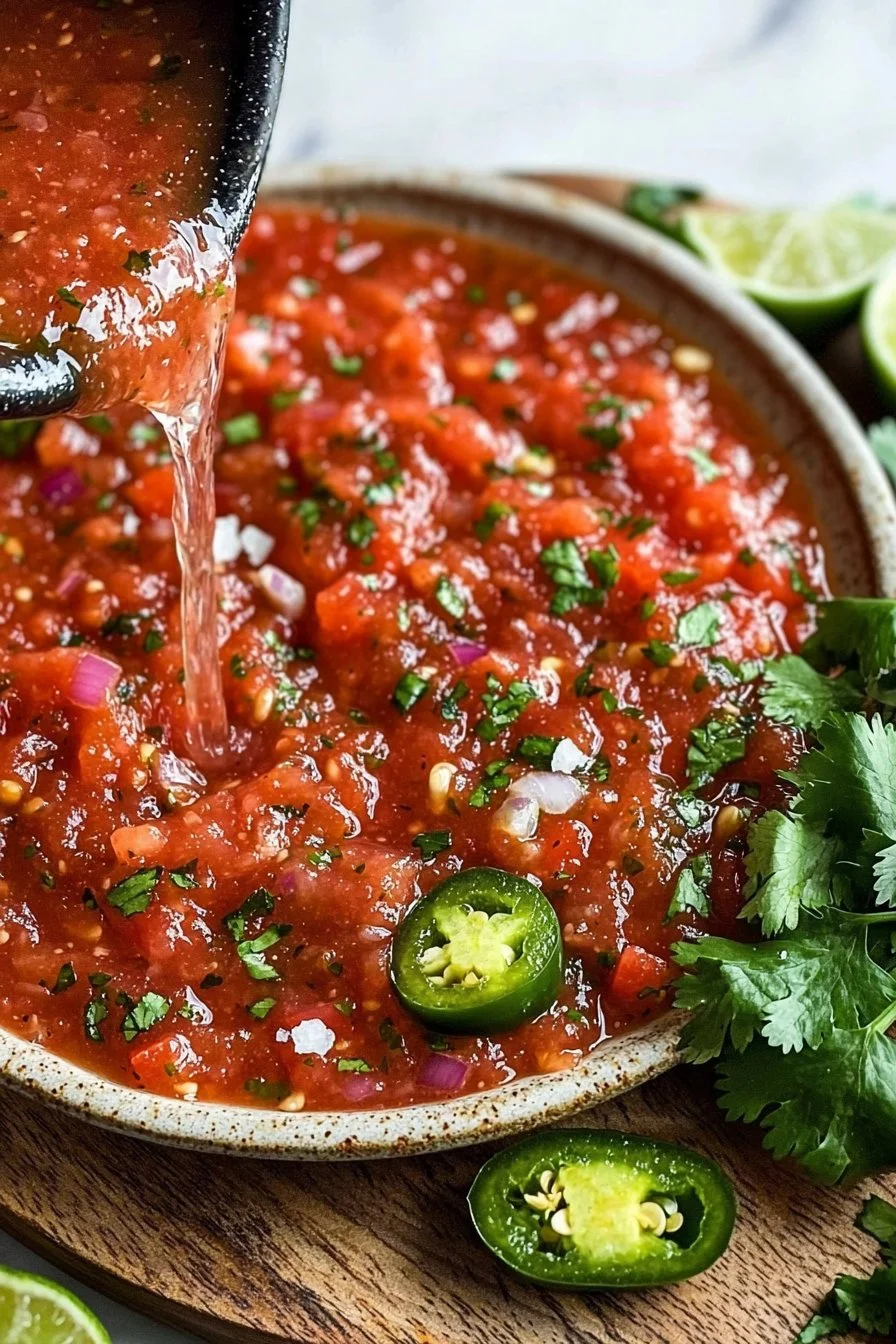 Restaurant Style Blender Salsa