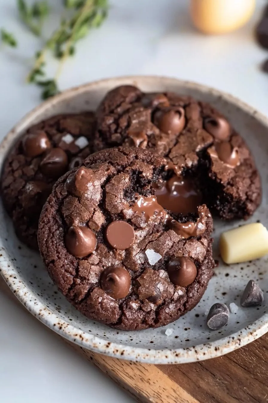 Single Serve Double Chocolate Cookie