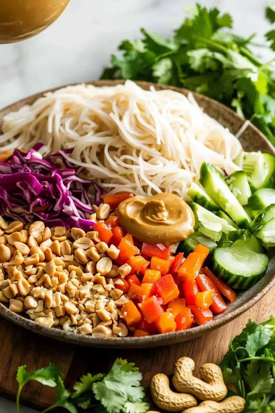 Thai Peanut Noodle Salad