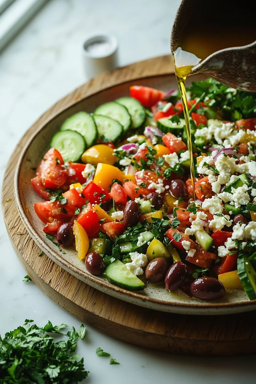 The Best Mediterranean Chopped Salad
