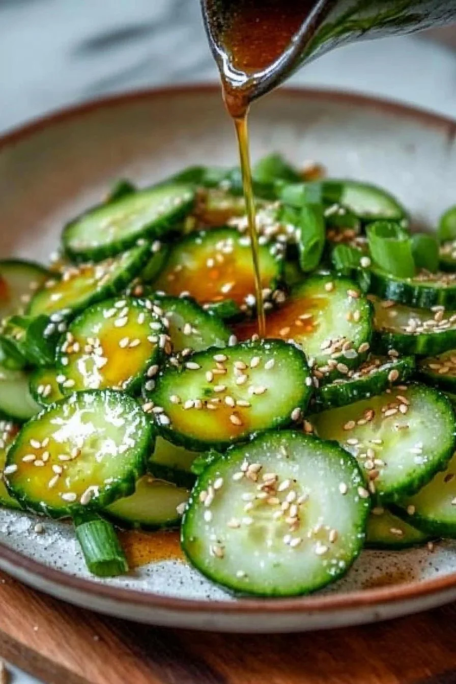 The Ultimate Korean Cucumber Salad