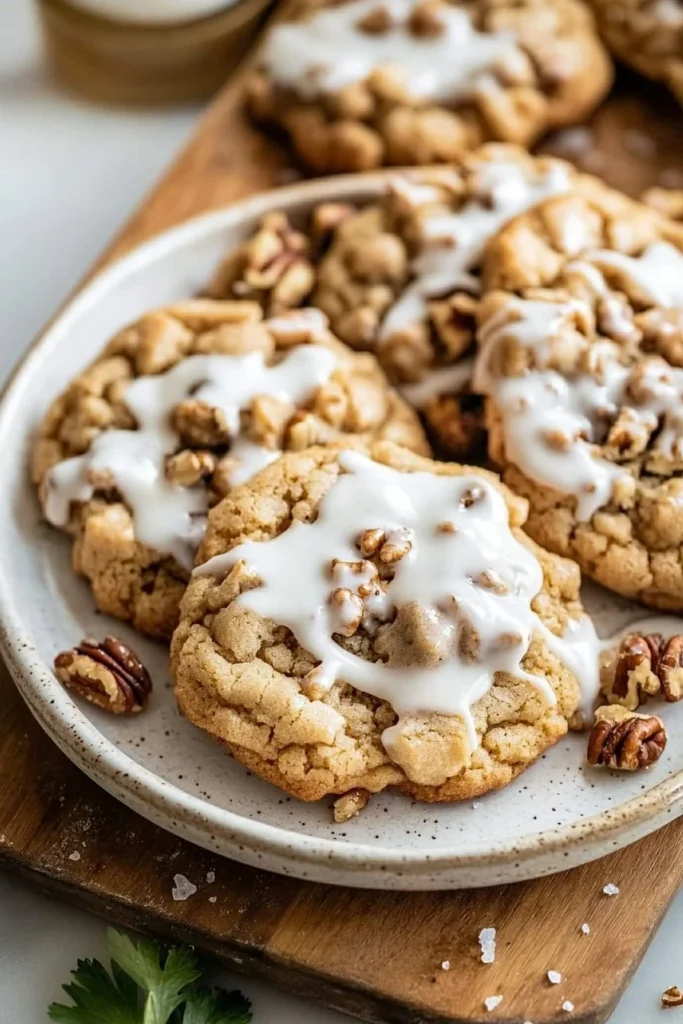 Delicious ultimate coffee cake cookies fresh out of the oven