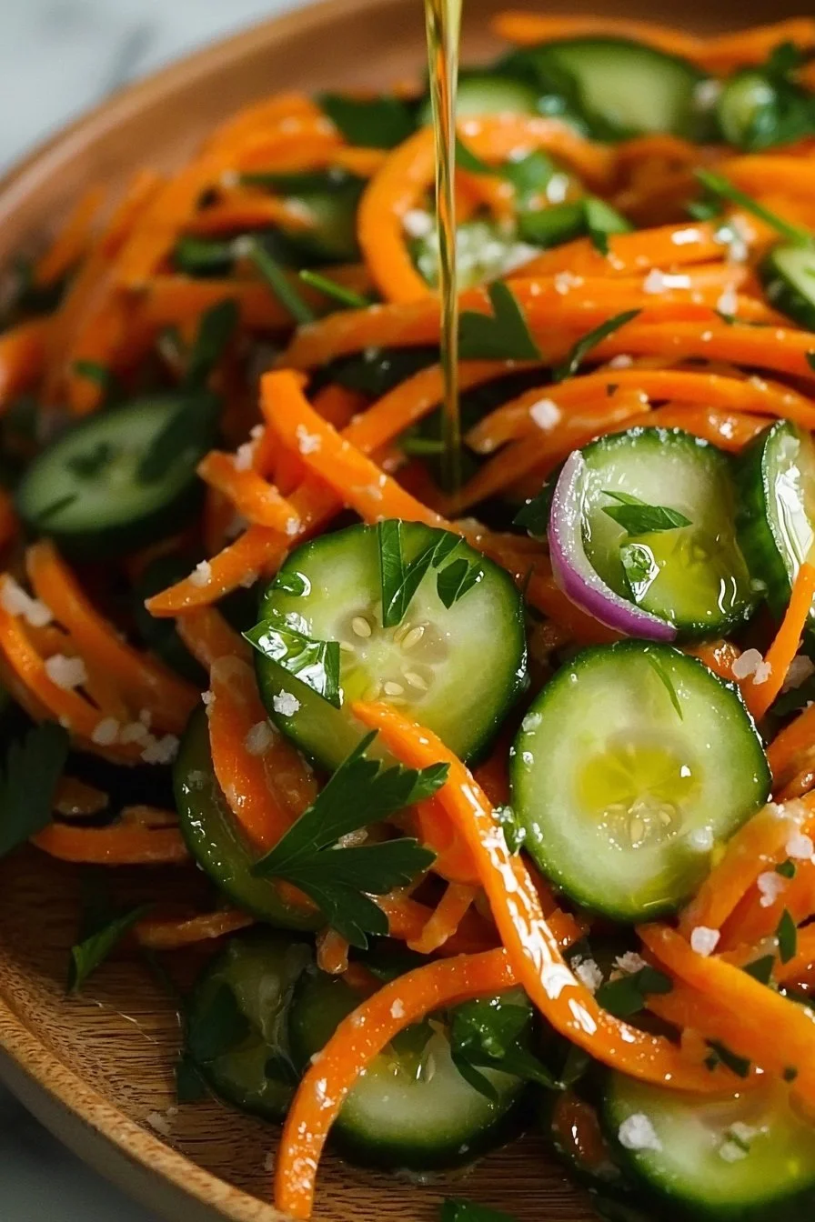 Ultimate Cucumber Carrot Salad