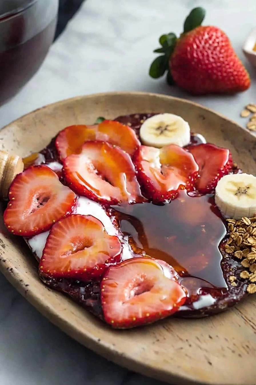 Viral Strawberry Banana Bark