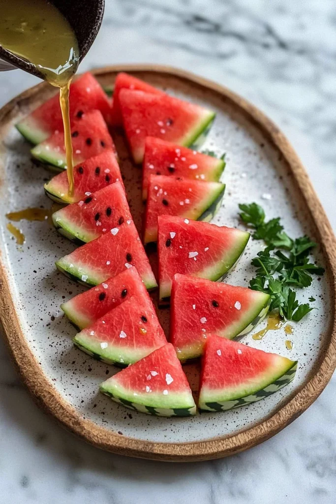 Vibrant watermelon display showcasing creative presentation ideas