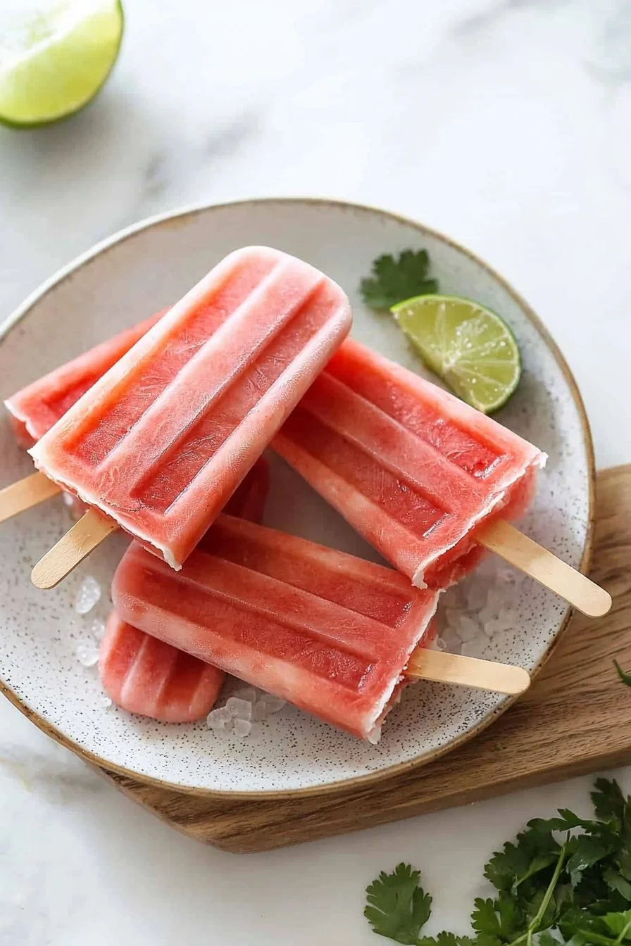 Watermelon Popsicles