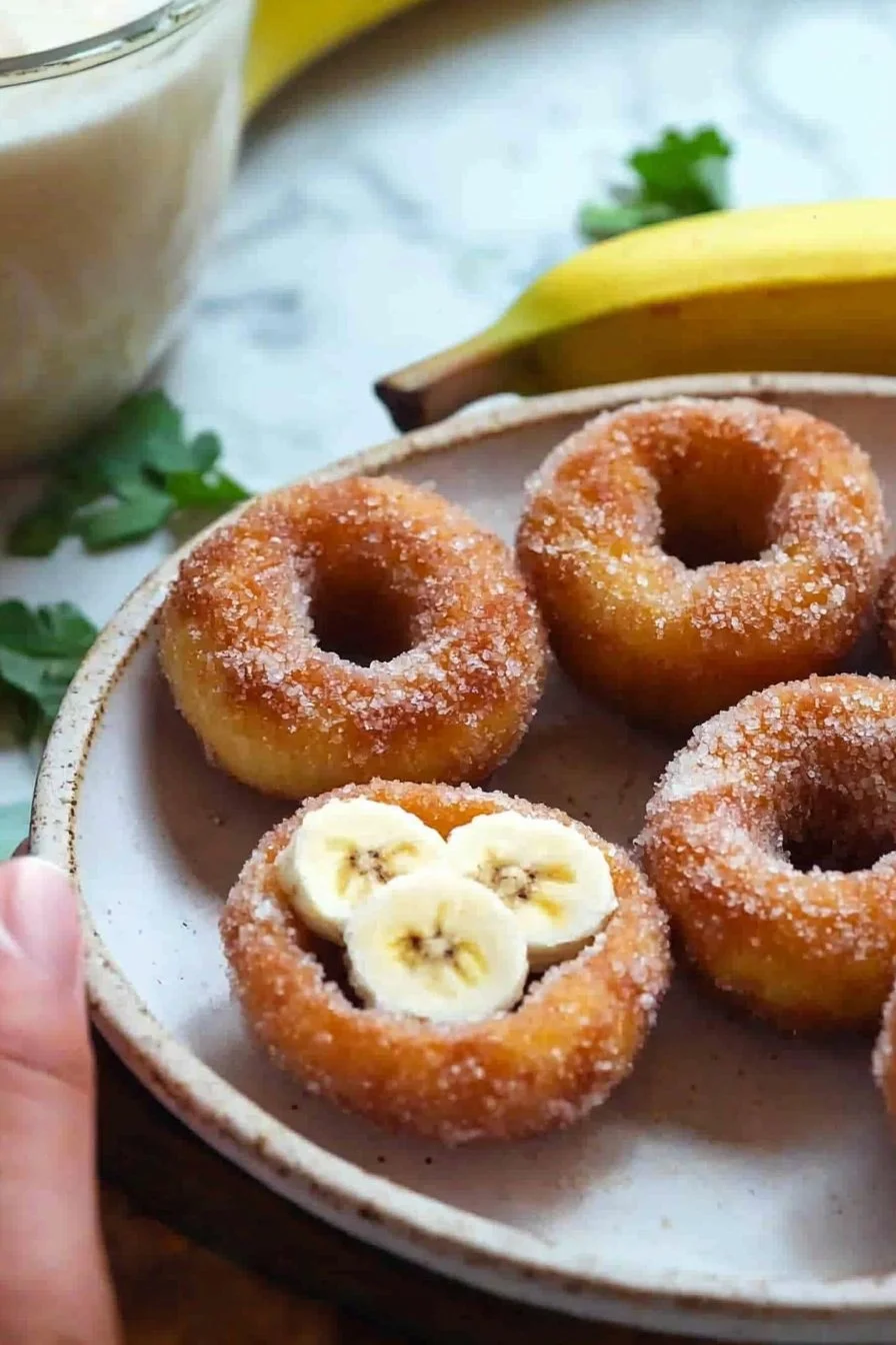 2 Ingredient Banana Donut Holes