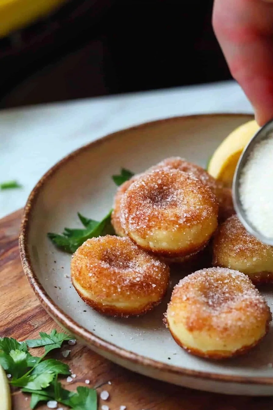 2 Ingredient Banana Donut Holes