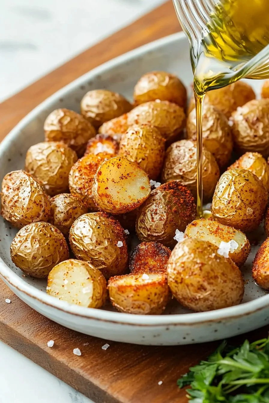 Best Air Fried Mini Potatoes