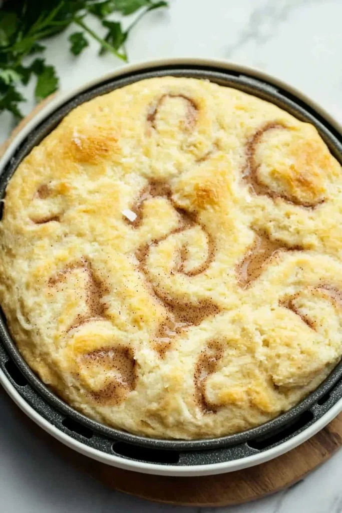 Delicious cinnamon rolls made in an Instant Pot, served warm and gooey.