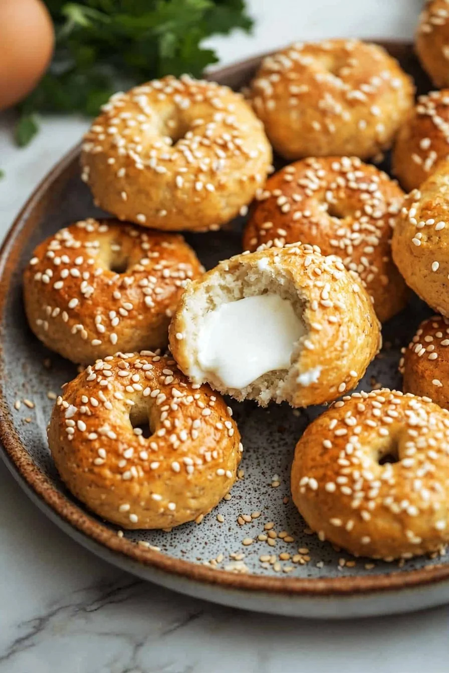 Easy Homemade Air Fryer Mini Bagels