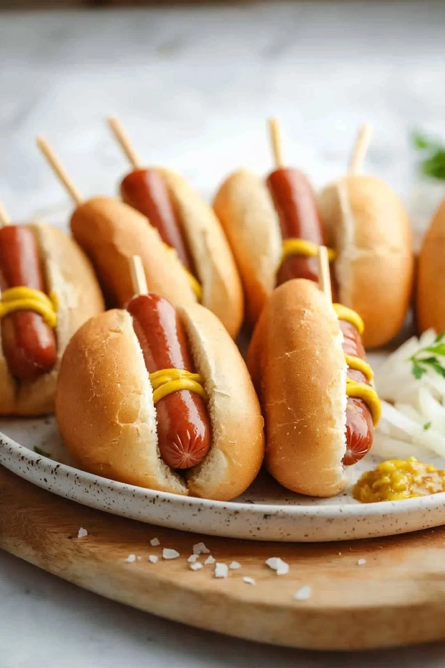 Mini Beef Hotdogs