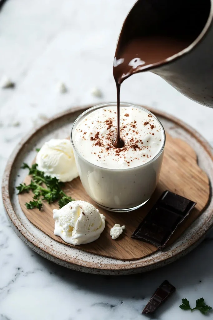 Deliciously creamy perfect milkshake topped with whipped cream and a cherry.