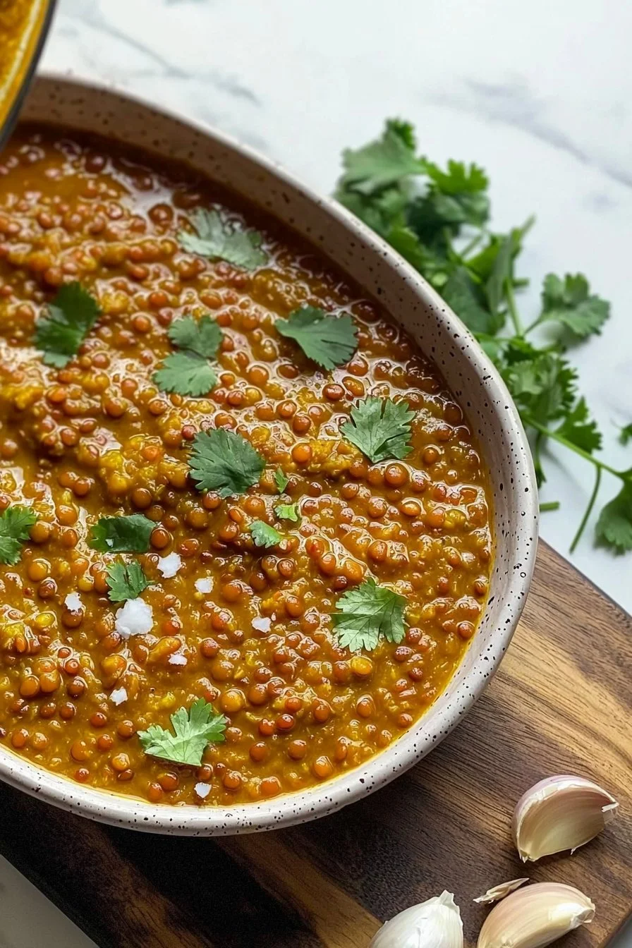 Spicy Red Lentil Curry