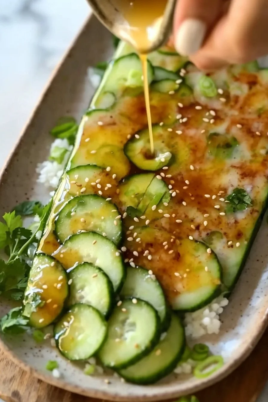 Sushi Cucumber Salad