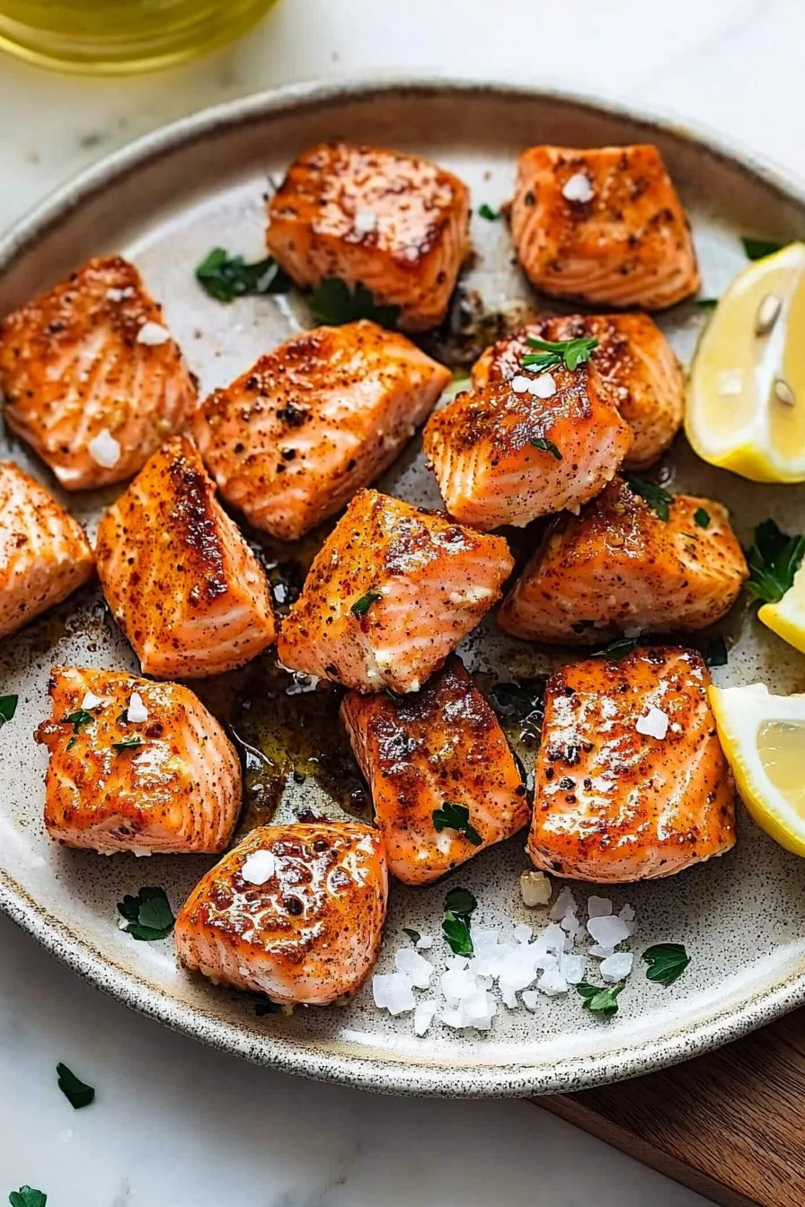 Ultimate Air Fryer Salmon Bites