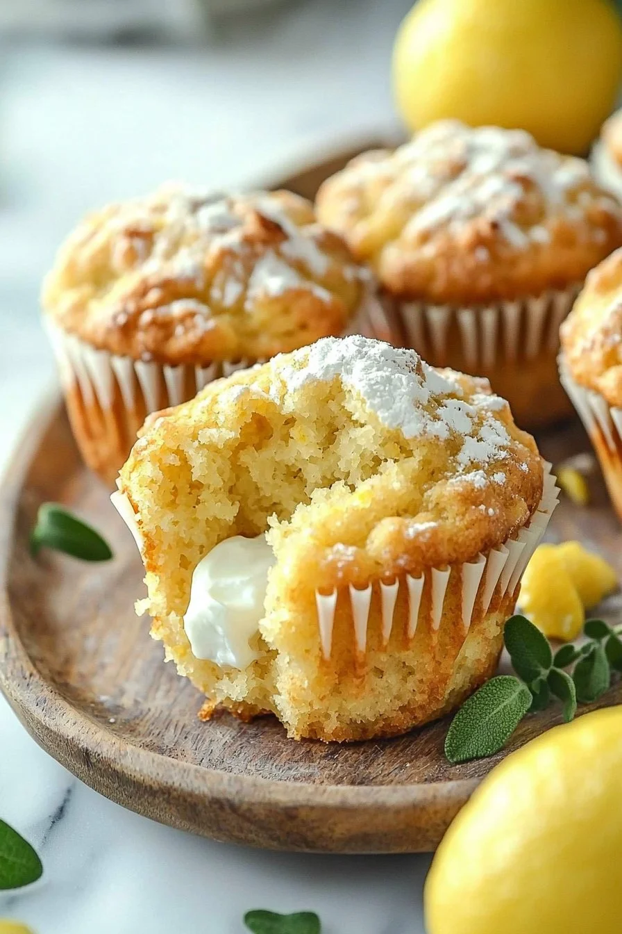 Delicious ultimate lemon muffins with a fluffy texture and zesty flavor