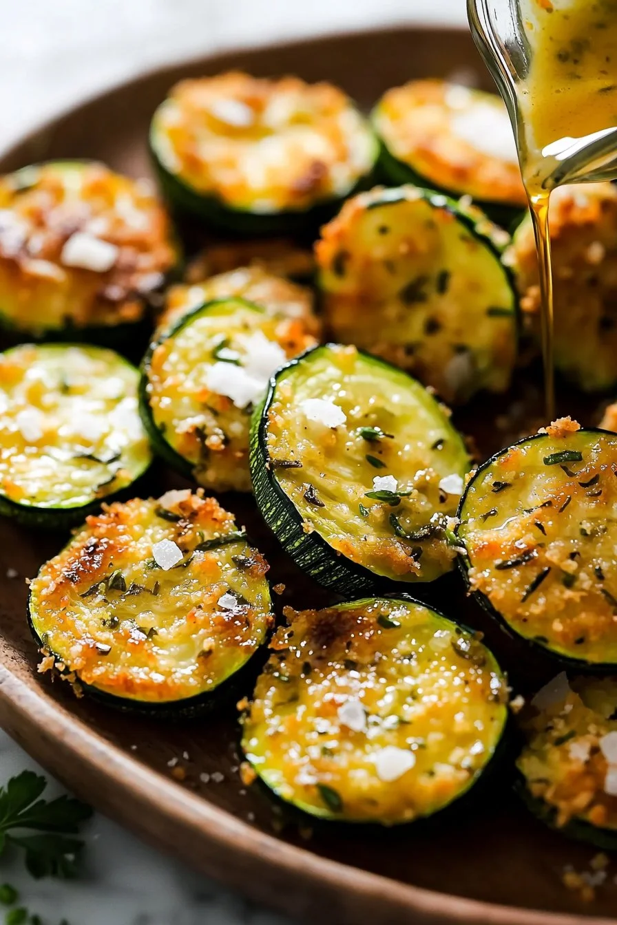 Zucchini Garlic Bites