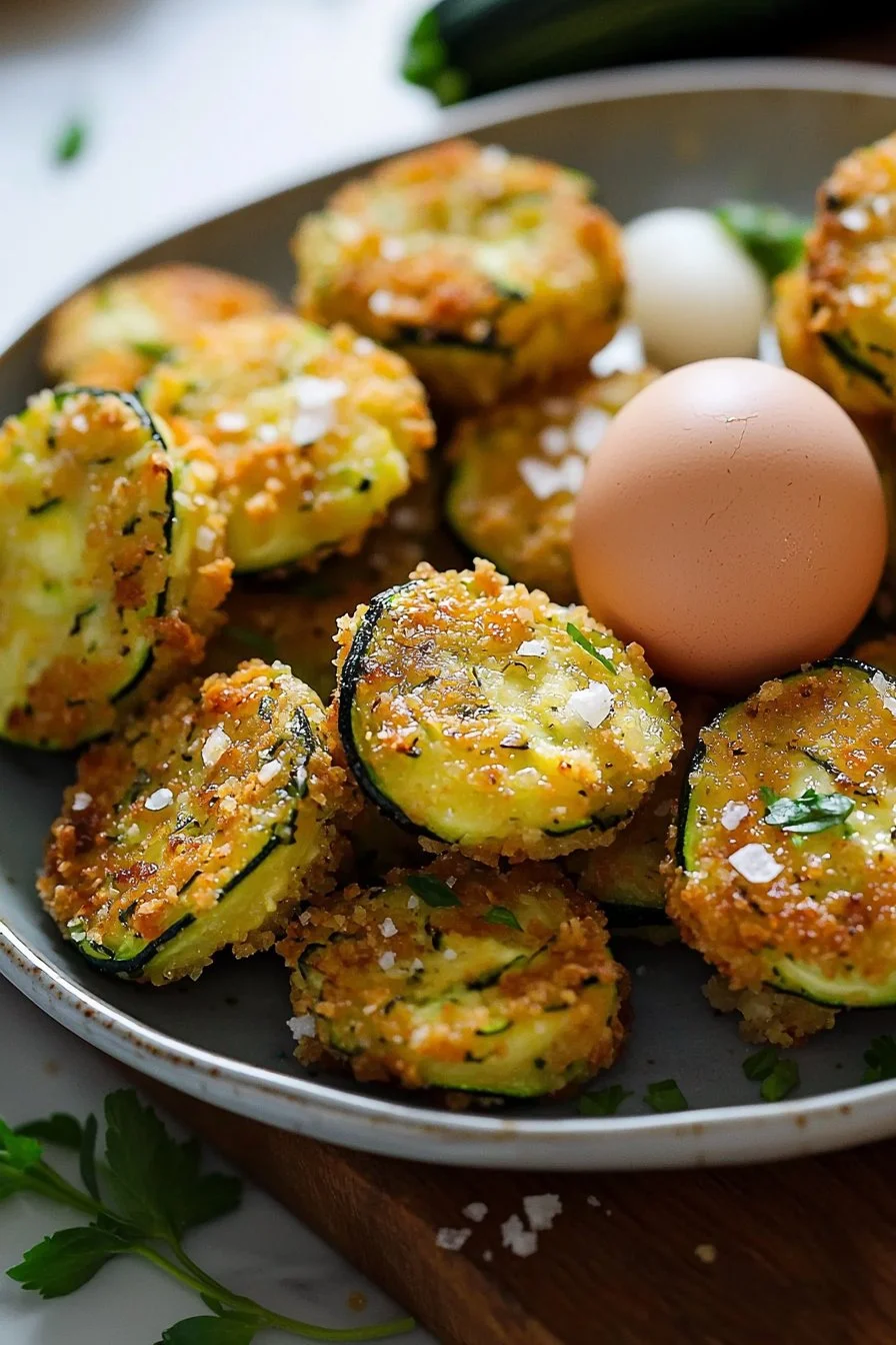 Zucchini Garlic Bites