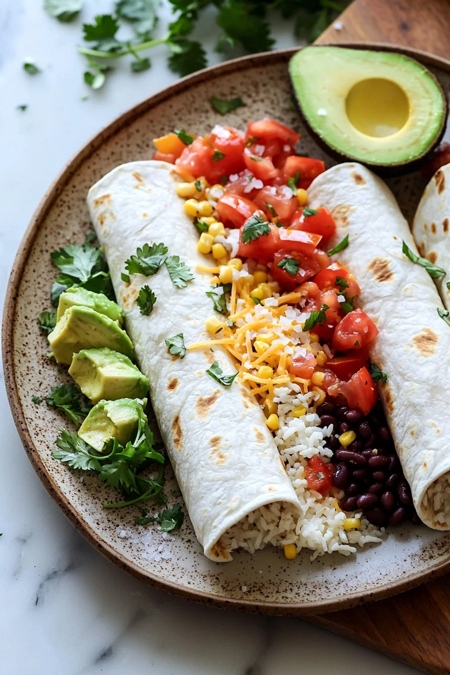 Homemade Chipotle freezer burritos ready for meal prep