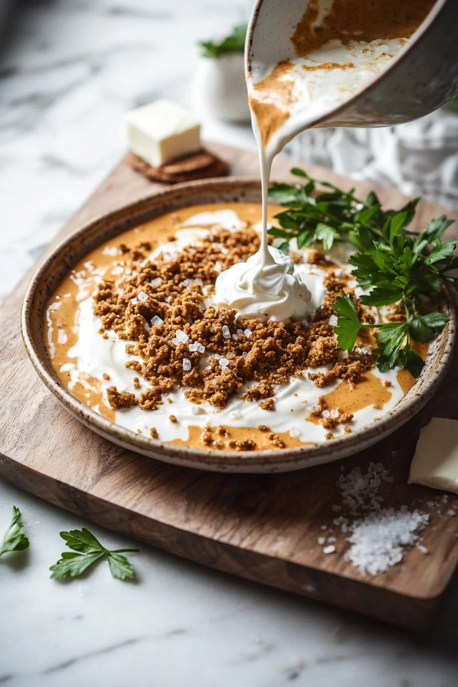 Delicious Pumpkin Lush dessert layered with creamy filling and pumpkin flavor