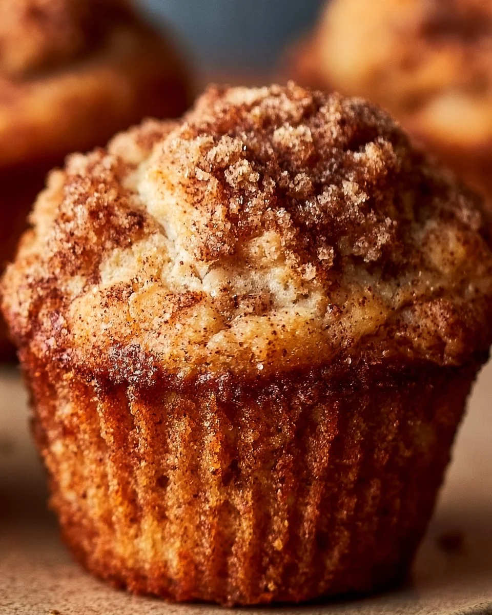 Healthy apple cinnamon muffins made with Greek yogurt for a nutritious snack