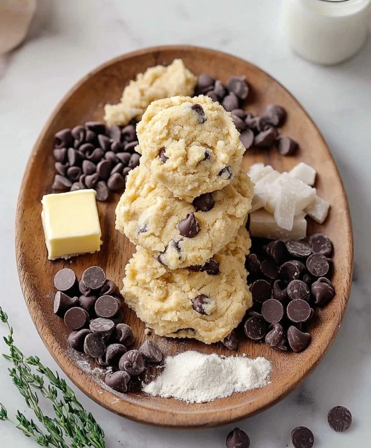 Easy Edible Cookie Dough (No Bake)