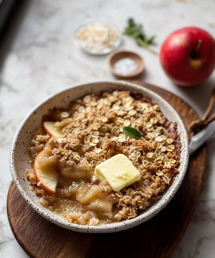 Single Serving Apple Crumble
