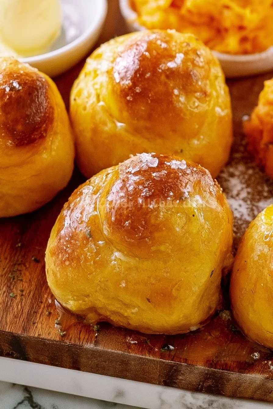 Sweet Potato Dinner Rolls That Bake Up Soft and Fluffy